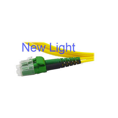 LC-LC Connector PVC/LSZH Fiber Optical Patch Cord con lunghezza personalizzabile per reti ad alta densità