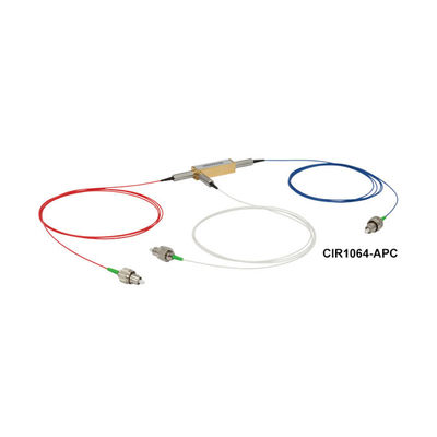 Circolatore a fibra ottica mono-modo da 1310 nm con connettori FC/PC per un elevato isolamento e basse perdite di inserimento