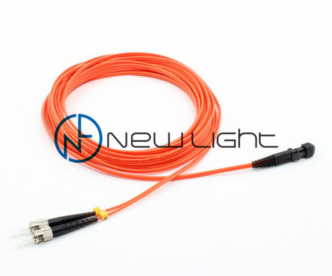 MTRJ Male Multimode Fiber Optical Patch Cord con lunghezza personalizzata per la trasmissione dati ad alta velocità