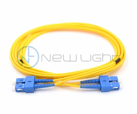 Cavo patch in fibra ottica duplex SC UPC 40G a lunga distanza per Internet e CATV