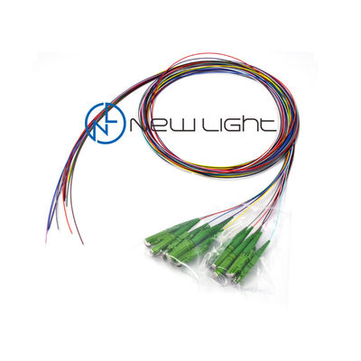 LC Connector Single Mode Fibra ottica Pigtail 0,9 mm con bassa perdita di inserimento