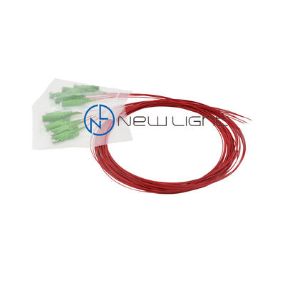 LC/APC Connector OS2 Single Mode Optical Fiber Patch Cord con perdita di inserimento ≤ 0,3 dB per reti FTTH FTTB FTTX