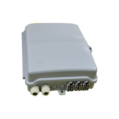 24 Core Cassette PLC Splitter FTTH Termination Box con materiale ABS e 8 porte per la distribuzione della fibra